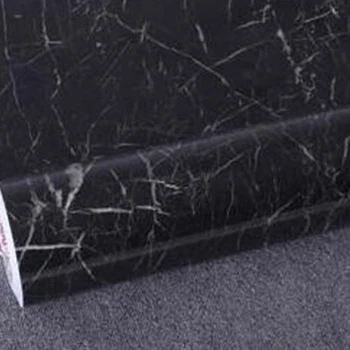 

60X50cm Waterproof Thick PVC Wallpaper Self Adhesive Peel Stick Granite Marble Effect Rolling Paper