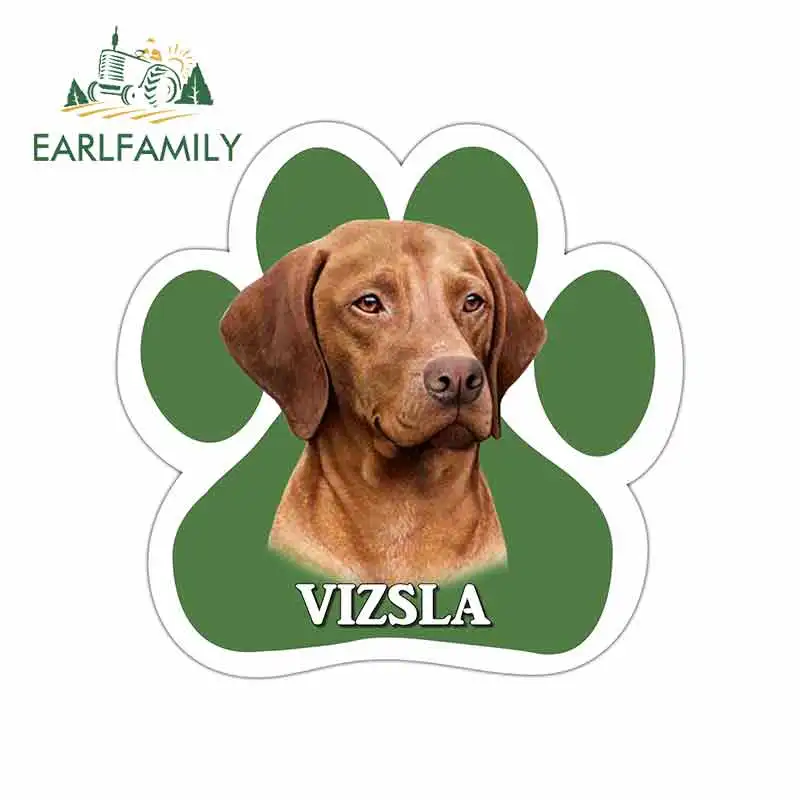Style A EARLFAMILY 13 см x 12,7 см для vissla в форме лапы виниловые наклейки на машину JDM водонепроницаемые RV VAN Изящные наклейки аксессуары графика комикс - Название цвета: Style A