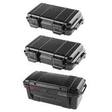 

Waterproof Safety Case ABS Plastic Tool Box Outdoor Tactical Dry Box Sealed Safety Equipment Storage Outdoor Tool Container