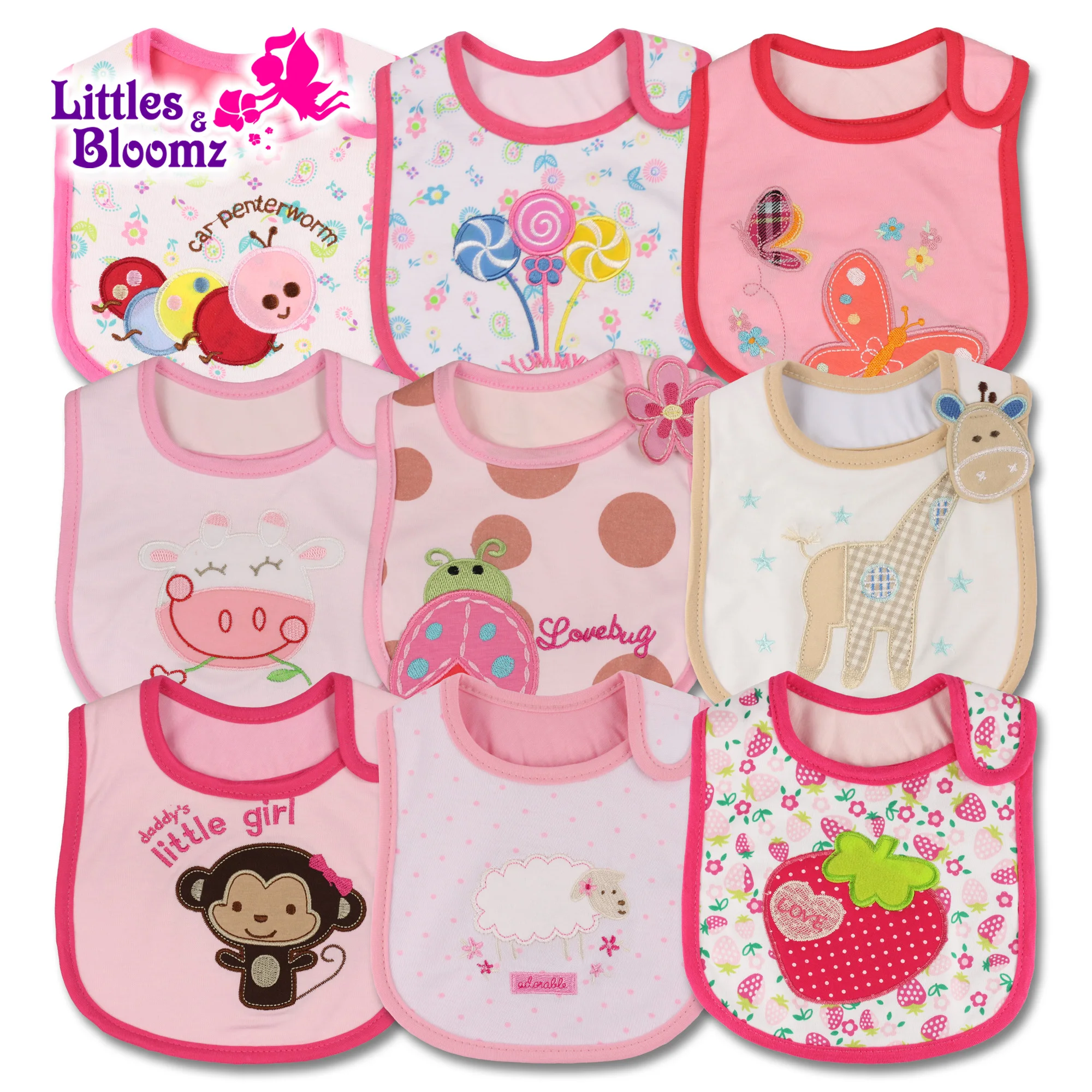 Cut Price Feeding Bibs Apron Towel Bandanas Burp-Cloths Baby-Girl Waterproof Cartoon Toddler Baberos bYXeBoJl
