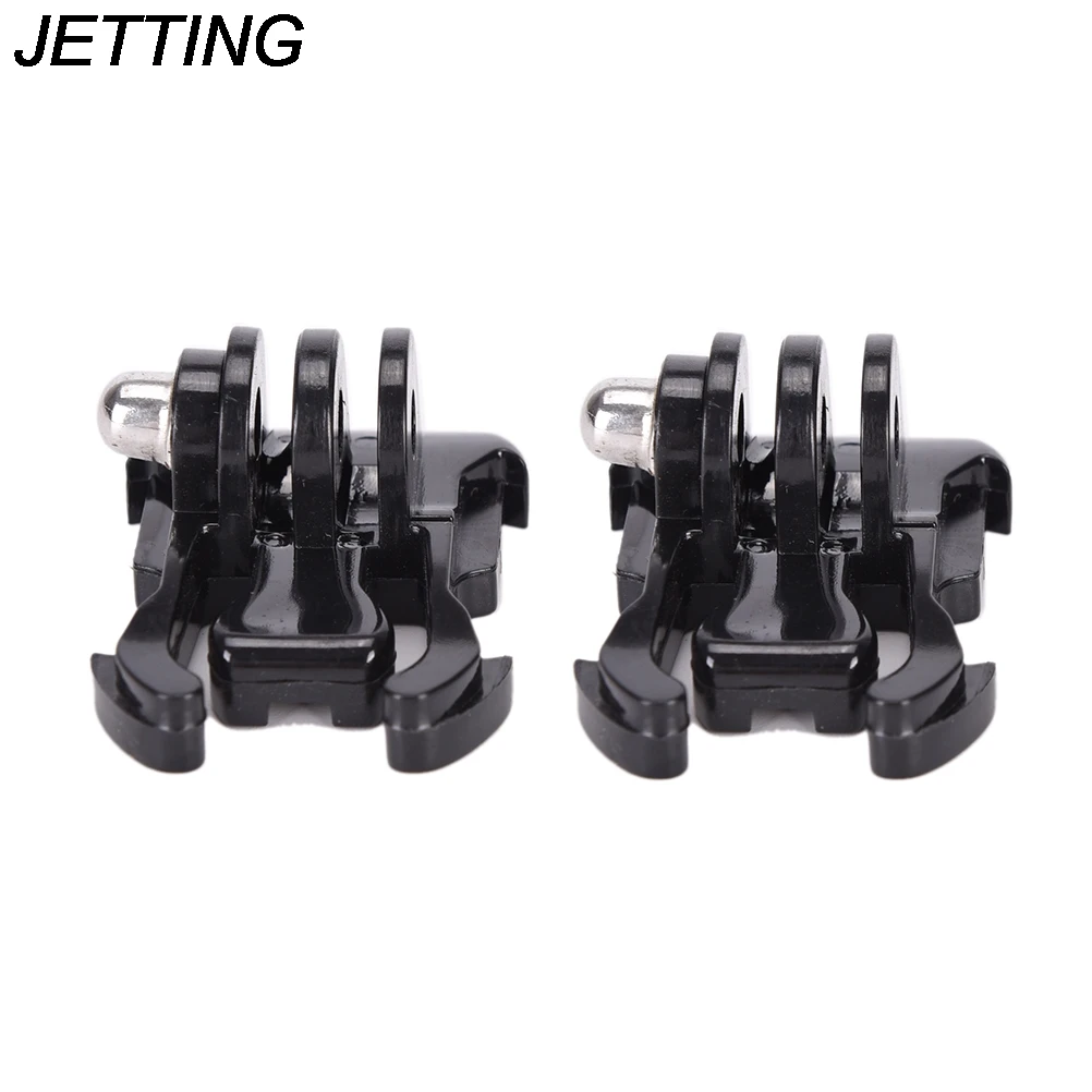 HOT 2pcs/lot Helmet Accessories Mount Basic Adapter Buckle for Go Pro Hero 3+/3/4 SJ4000/5000/6000