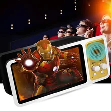 Bluetooth 3D лупа USB прямого заряда излучения стереоскопический 3D усилитель экрана мобильного телефона с аудио ТВ лупа