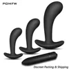 3 Silicone Anal Plugs Training Set Bullet Dildo Vibrator Anal Sex Toys For Woman Male Prostate Massager Butt Plug Gay Sex Toys 1
