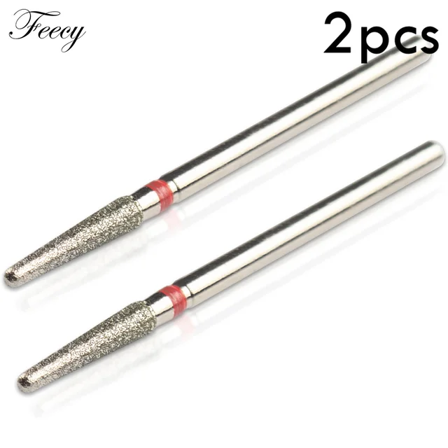 5pcs Diamond Nail Drill Bit Kits Mill Cutter All For Manicure Machine Bit Tools Accessories Cuticle Clean For Removing Nail Gel O