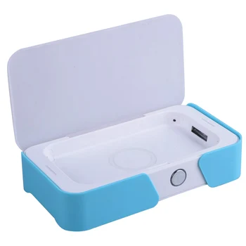 

UV Light Cleaner Intelligent Voice Universal Wireless Charger Multifunctional Box for Smartphones NK-Shopping