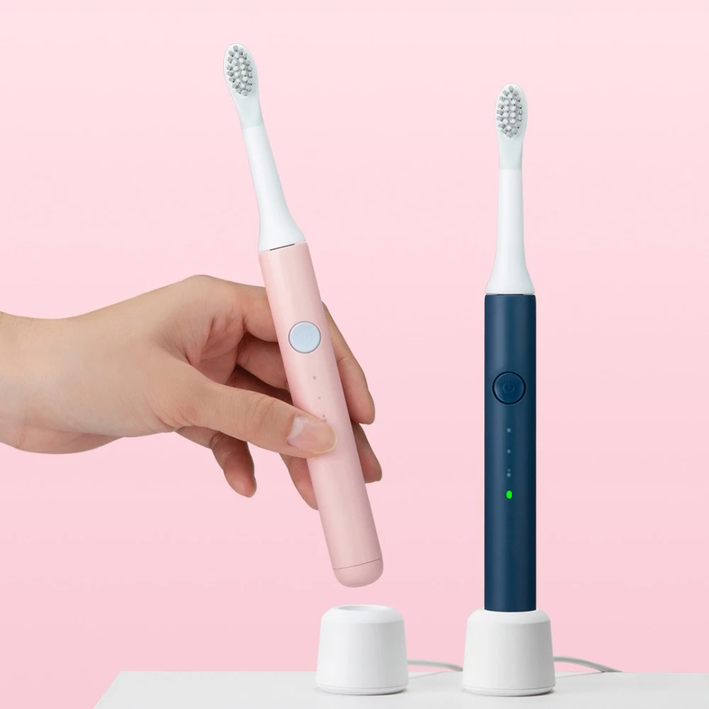 WHITE Sonic Electric Toothbrush Ultrasonic Automatic Tooth Brush Rechargeable Waterproof WHITE Sonic Electric Toothbrush Ultrasonic Automatic Tooth Brush Rechargeable Waterproof