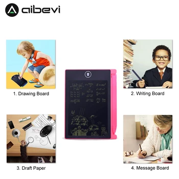 

Aibevi 4.4 Inch LCD Writing Tablet Electronic Digital Electronic Graphics Drawing Board Doodle Pad with Stylus pen Gift for kids