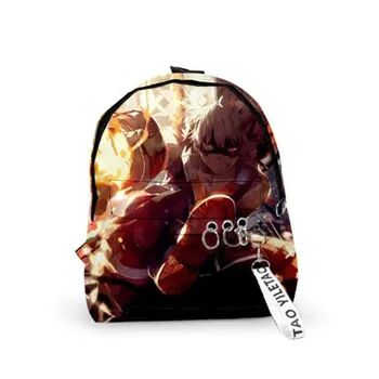 

Anime My Hero Academia Midoriya Izuku Cosplay Backpack Zipper Oxford Knapsack Large Capacity Shoulder Bags Schoolbag Rucksack