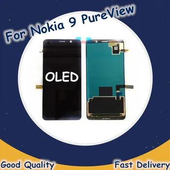 

Original 5.99" OLED LCD Screen For Nokia 9 PureView LCD Display Touch Screen Digitizer LCD For Nokia 9 LCD Display Replacement