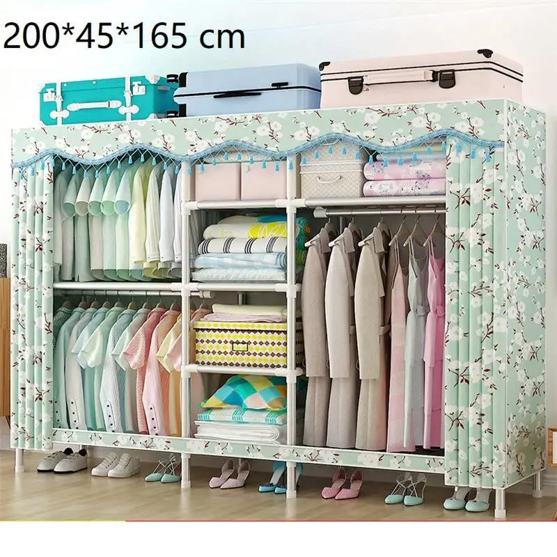 MODEL H Дальность Armadio Gabinete Armazenamento Armoire Chambre Armario Tela Dresser De Dormitorio Guarda Roupa гардероб Mueble гардероб - Цвет: MODEL H