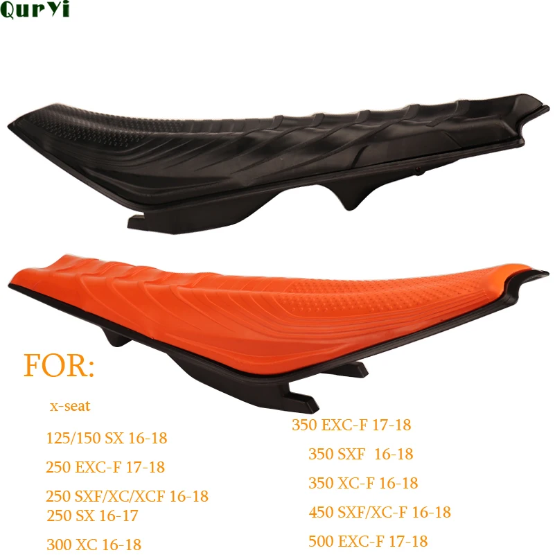 

Motocross X Seat Soft Foam Seat Cushion for XC250 XC300 SX125 SX150 SX250 SXF XCF XC-F EXC-F 250 300 350 450 500 2016-2018