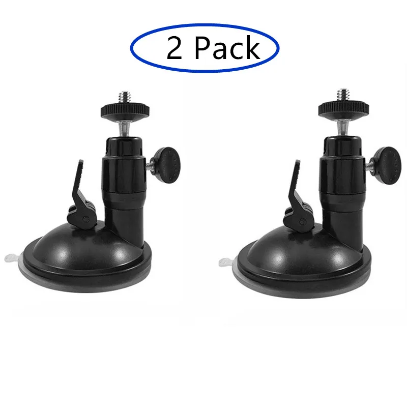 2 Pack Nero Di Sicurezza Intelligente Tazza Di Aspirazione A Parete Di Montaggio-Indoor/Outdoor Supporto Di Aspirazione Cup Per Arlo, Arlo Pro, Arlo P