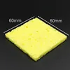 5/10Pcs reusable yellow high temperature resistant cleaning sponge suitable for electric soldering iron cleaning supplies ► Photo 2/5