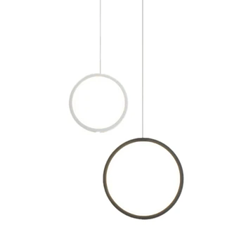 

Ring Pendant Light Minimalist /Creative /Personality Bedroom Bedside LED Pendant Lights Long Line Hanging Lamp