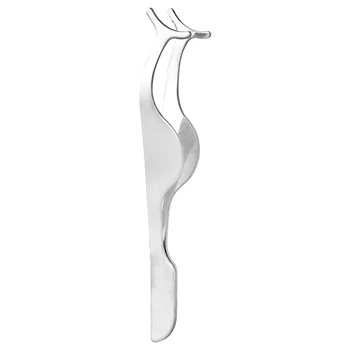 

1pc False Eyelash Tweezers Fake Eye Lash Applicator Eyelash Extension Curler Nipper Auxiliary Clip Clamp Makeup Forceps Tools