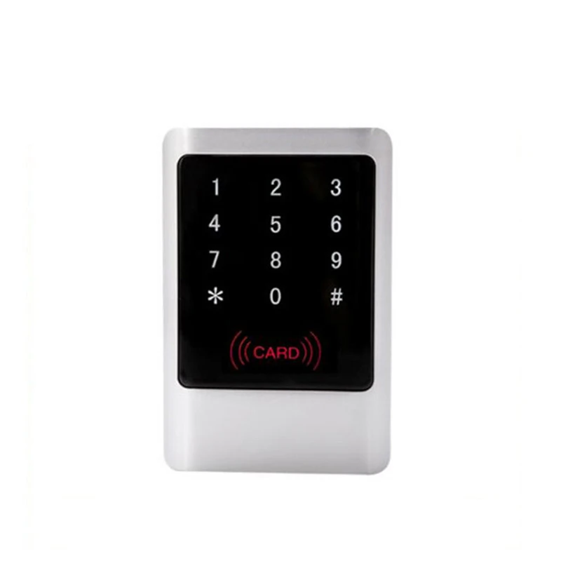 DWE CC RF EM 125 кГц wiegand 26 сенсорная клавиатура rfid считыватель MF 13,56 МГц считыватель карт контроля доступа