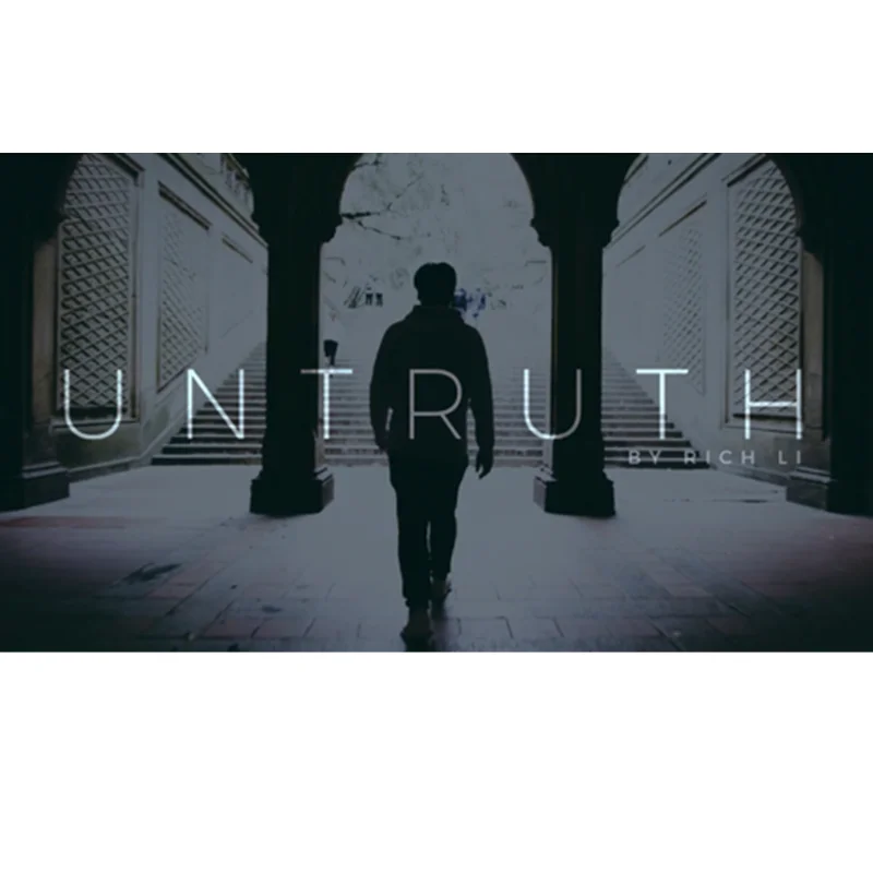 

Untruth (DVD and Gimmicks) by Rich Li Card Magic and Trick Decks Illusions Close up Magic Street Four Cards Chang Funny Visual