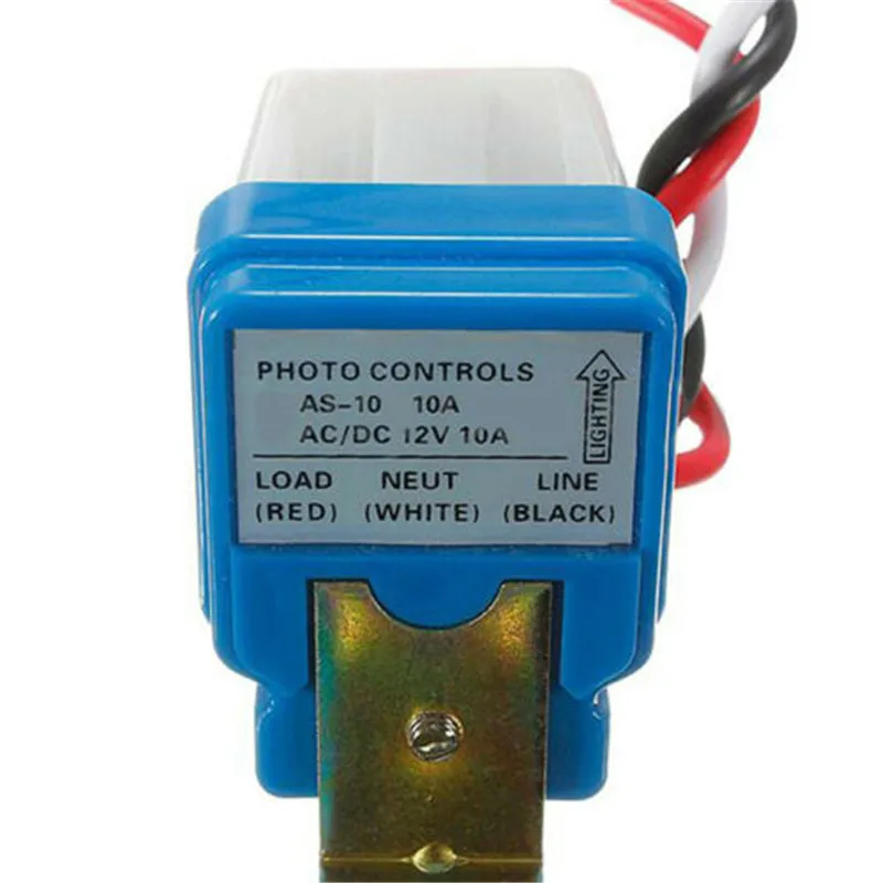Automatic Auto Night On Day Off Street Light Switch Photo Control Sensor DC AC 220V/110V/24V/12V  NIUS Automatic Sensor Switch
