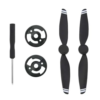 

2pairs/set Drone Accessory LED Flash Propeller Foldable Props Portable Rechargeable Easy Install Quick Release For Mavic Air 2
