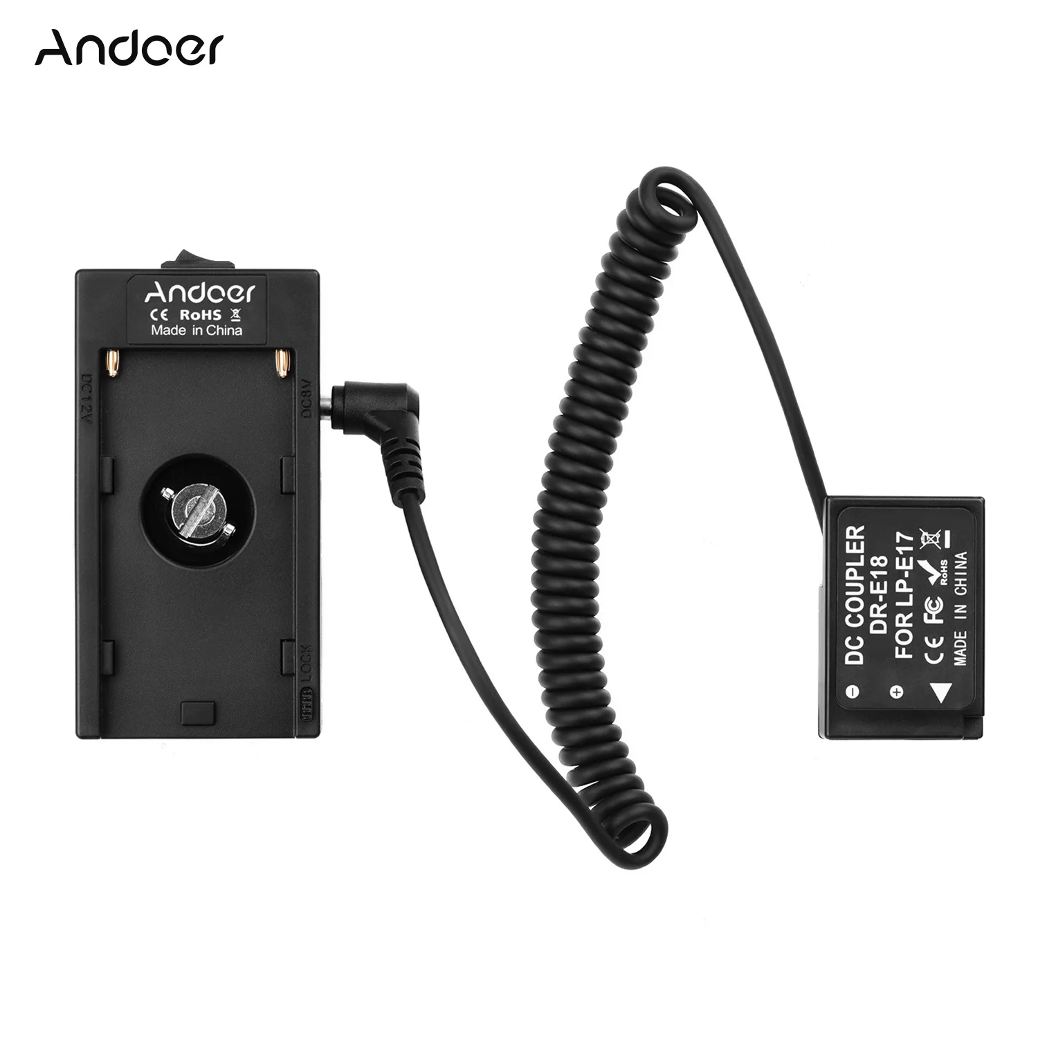 Адаптер Andoer Φ F750 для держателя аккумуляторной пластины + фотоадаптер