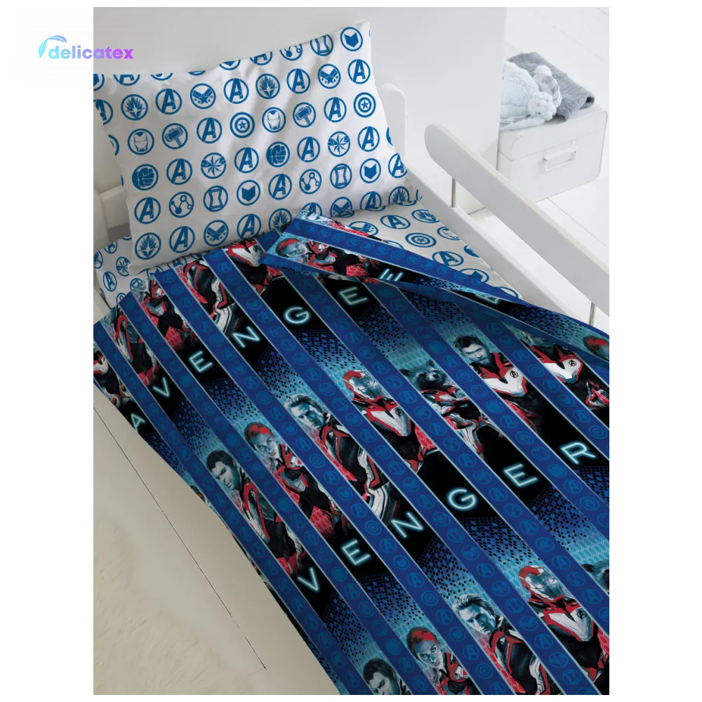 КПБ Delicatex1.5 хлопок Мстители(70х70) рис. 16161-1/16159-2 Avengers