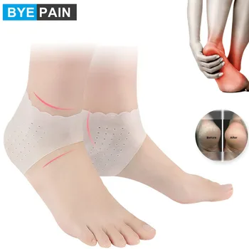 

2Pcs BYEPAIN New Silicone Moisturizing Gel Heel Sock Sleeve Cracked Foot Skin Care Tool Protector