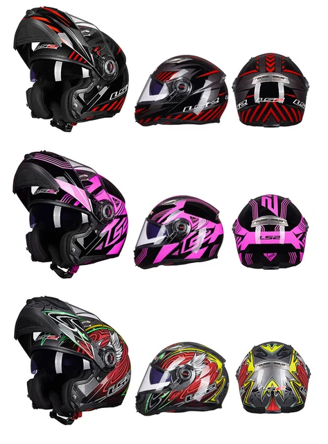 Casco Modular Ls2 Ff370 Thunder Fluor - 79€