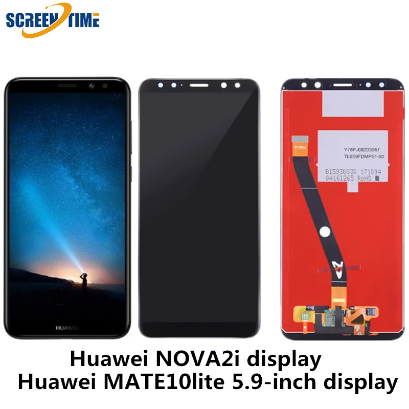 Оригинальный мобильный телефон Huawei Mate 10 Lite экран 5 9 дюйма ЖК-экран запасные части