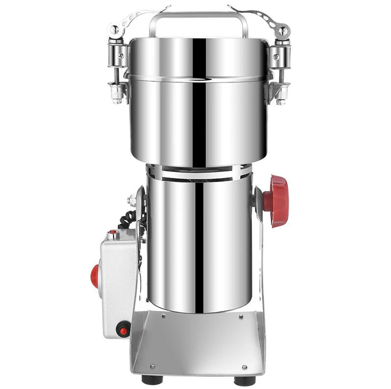 110 V/220 V электрический шлифовальный станок бытовой зернорубочная машина пряный кофе в зернах мельница сухого Еда китайская Кнопка тревожного вызова для 700g зерна специи дробилка