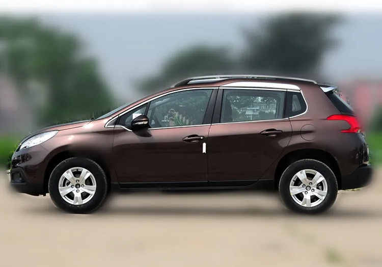Тюнинговая Автомобильная накладка на окно декоративная подушка на окно средняя полоса отделка для peugeot 2008