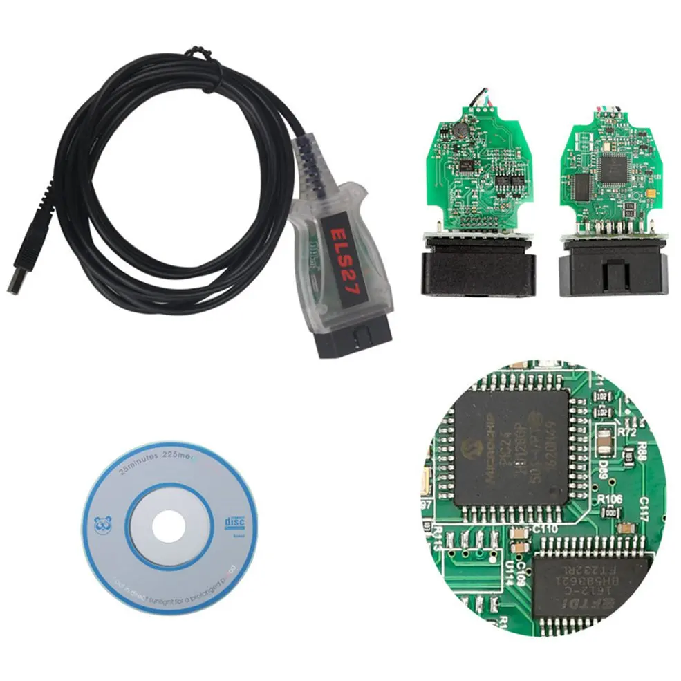 ELS27 FORScan V2.2.6 OBD2 USB Сканер диагностический кабель для Ford/Mazda/Lincoln/Mercury код ридер