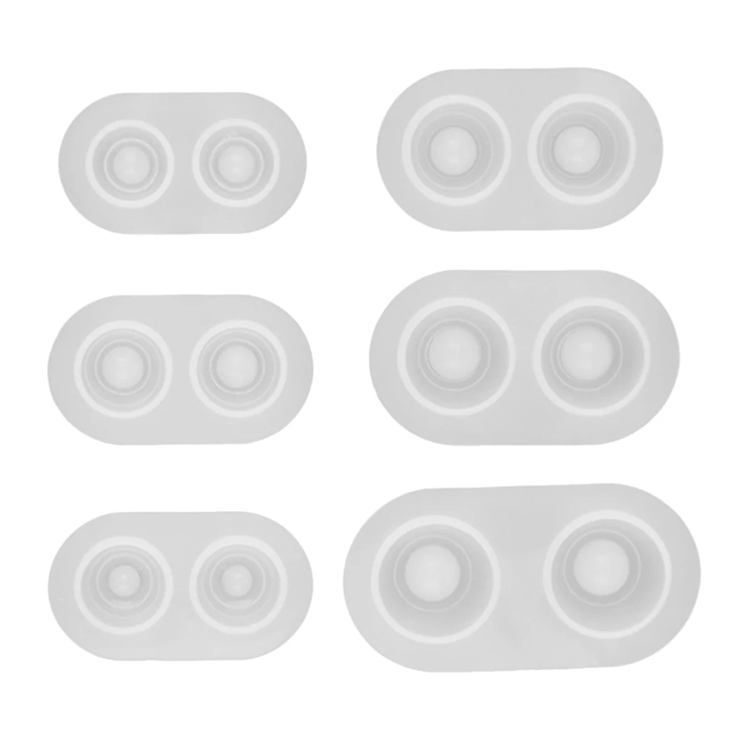 BJD eye mold resin eyeball eye silicone mold sd resin mold, 6pcs - 14mm 16mm 18mm 20mm 22mm