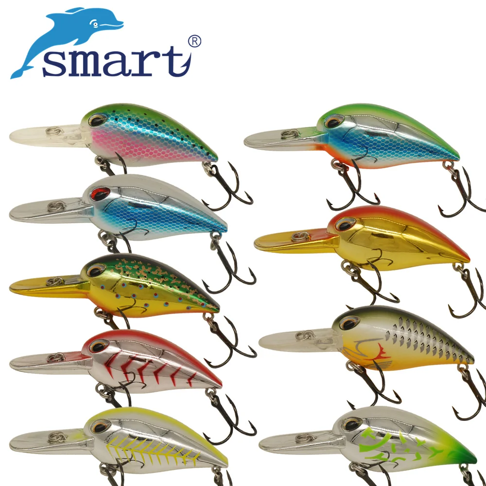Умная рыболовная приманка с крючком 65 мм 20 г плавающий воблер приманки