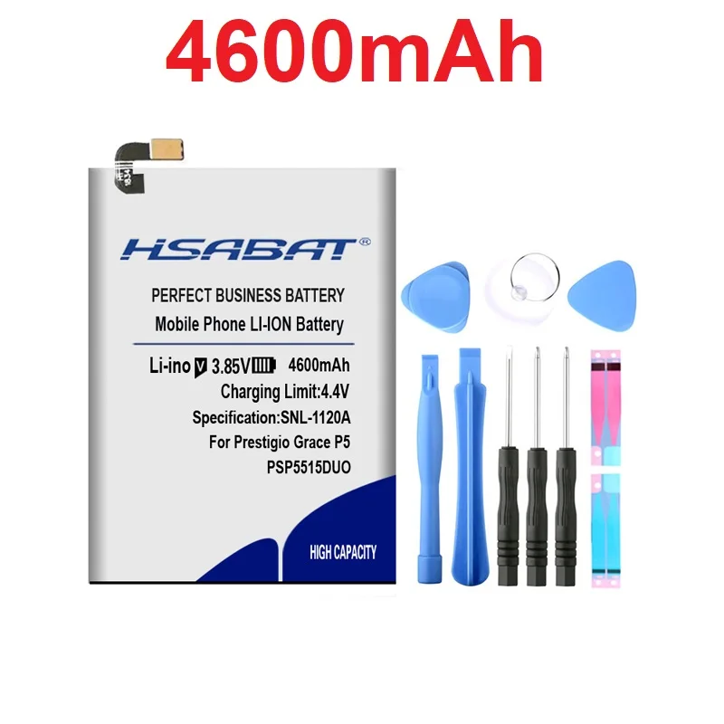 HSABAT аккумулятор 4600mAh PSP5515 DUO для Prestigio Grace P5(PSP5515DUO