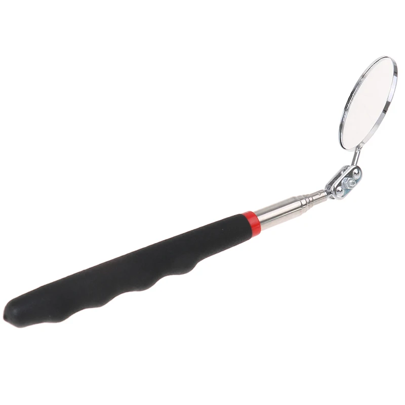 Lente de detección telescópica para coche, espejo redondo de inspección, herramienta de reparación 360, 50mm, gran oferta, 1 ud.