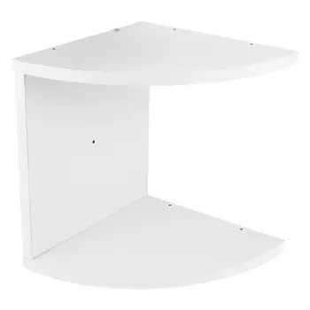

1pc Wooden Wall Corner Storage Rack Holder Corner Shelf Wall Angle Triangle Rack Wall-Mounted Corner Organizer