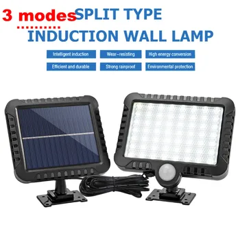 

Solar Lamp Outdoor Led Light PIR Motion Sensor LED Solar Power Wall Street Garden Light Security Spotlight Waterproof Decoration