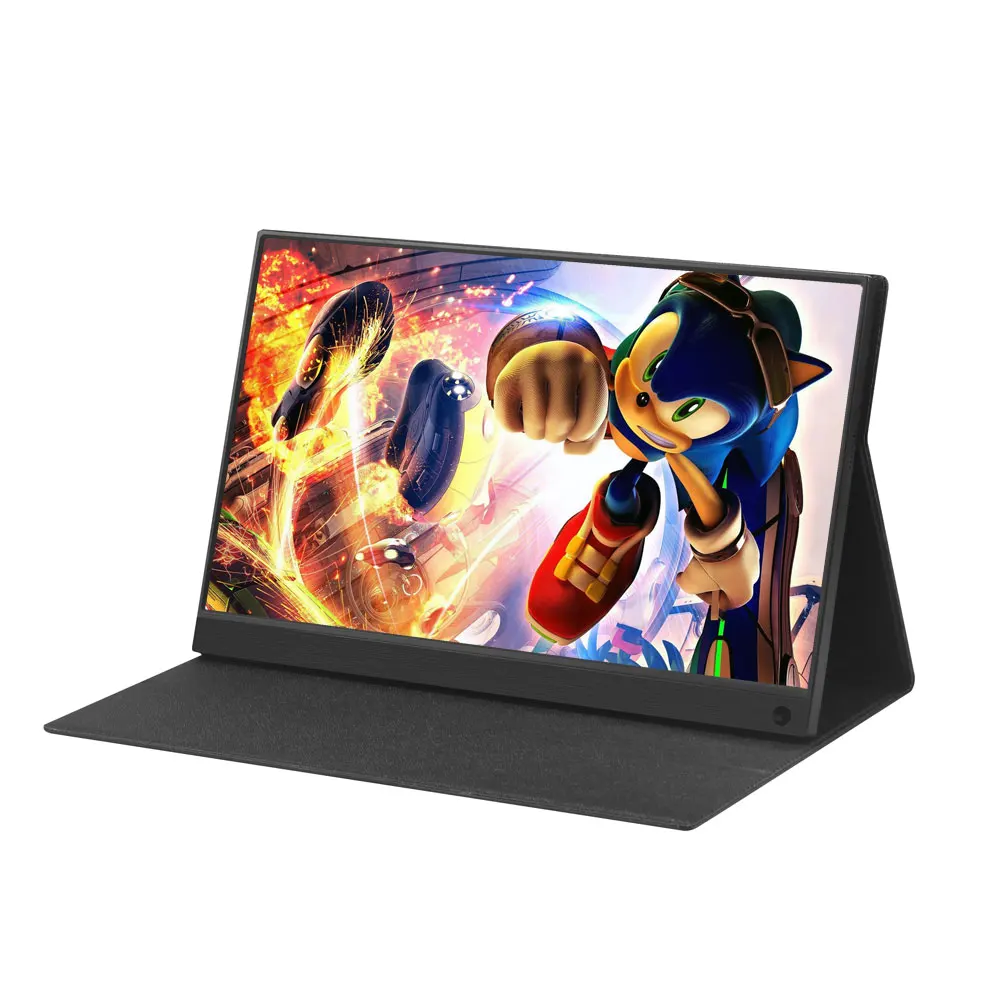 

Thin Portable LCD HD Gaming Monitor 15.6 Type-C HDMI 1920*1080P Display Screen for Laptop,Phone,Xbox,Switch and PS4 Portable LCD