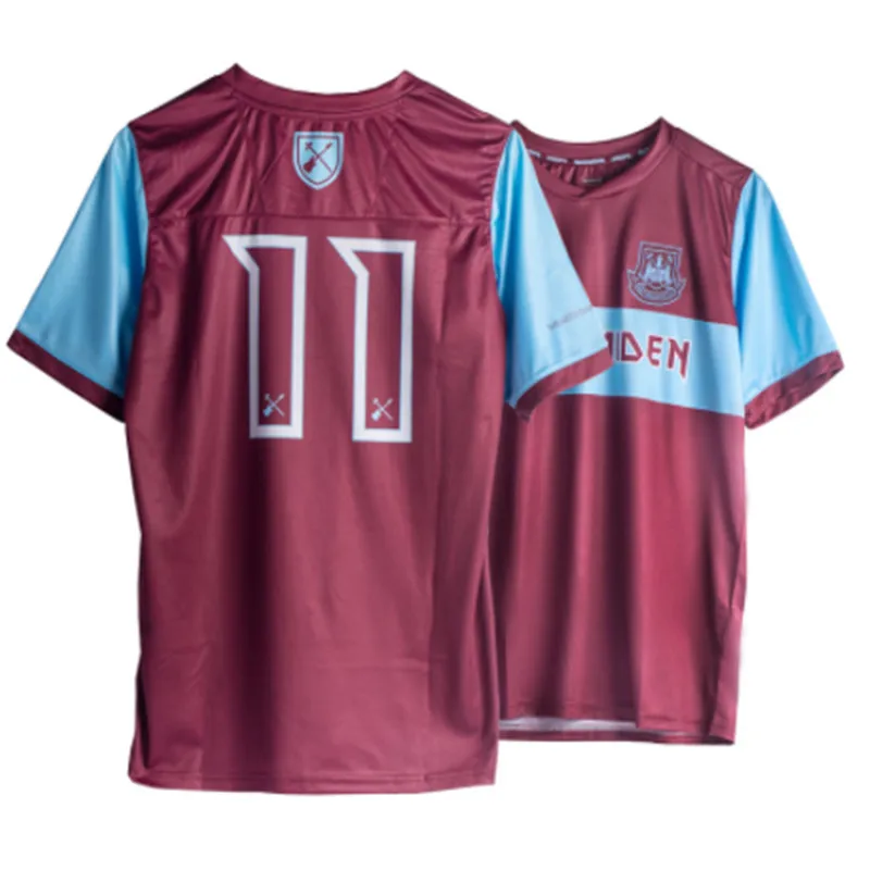 

2020 new West Ham Maiden Special camiseta Jerseys The Hammers West Ham United Die With Your Boots On T-shirt tee