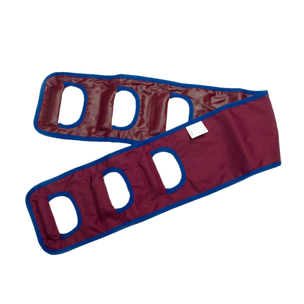 Secure Transfer Gait Belt with Hand Grips - Wheelchair to Bed / Chair Sling Slide Belt - Patients Medical Assist Aid