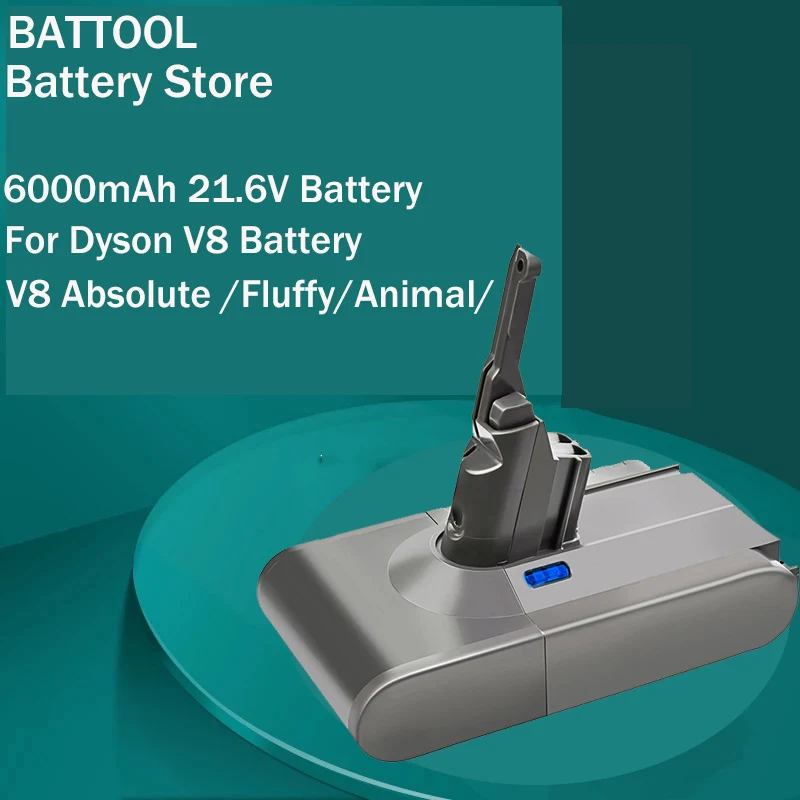 Bonacell 4000mAh 21.6V Battery For Dyson V8 Battery V8 series ,V8 Absolute  Li-ion SV10 Vacuum Cleaner Rechargeable BATTERY L70