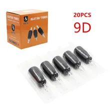 20шт одноразовый зажим для нанесения татуировки Трубы 25 мм круглый 9D Татуировка ручка для татуировки татуировочная машинка Neeldes