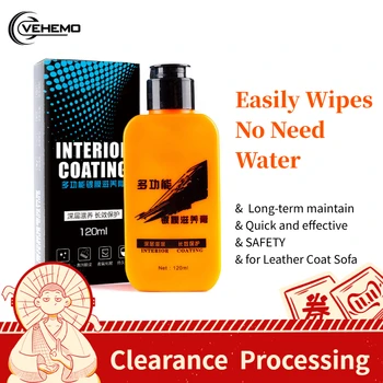 

Universal Interior Clean Renovation Direct Use Maintenance Paste 120ML Instrument Panel Automobile Plastic Parts Practical
