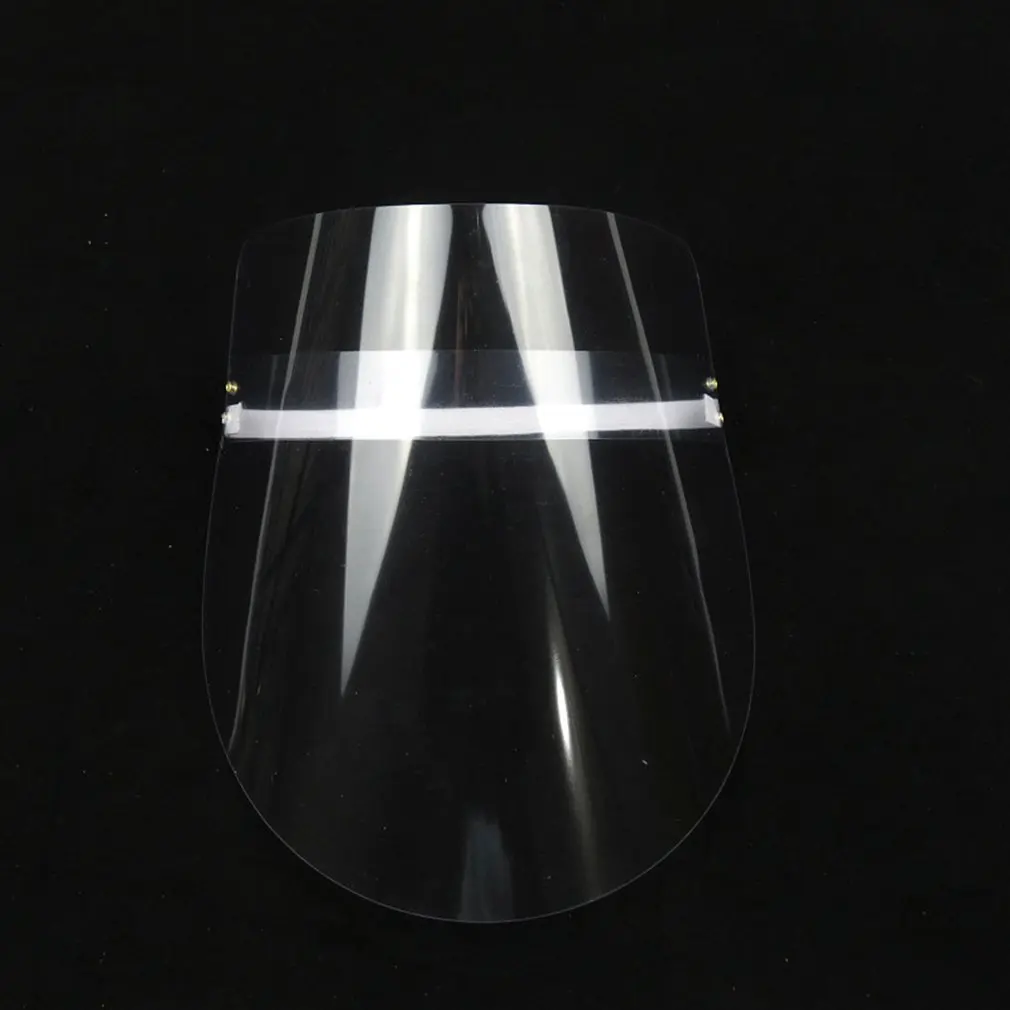 

1Pcs Prevent Droplets Face Protective Mask Hat Plastic Transparent Dustproof Waterproof Men Women Face Cover Outdoor &Travel