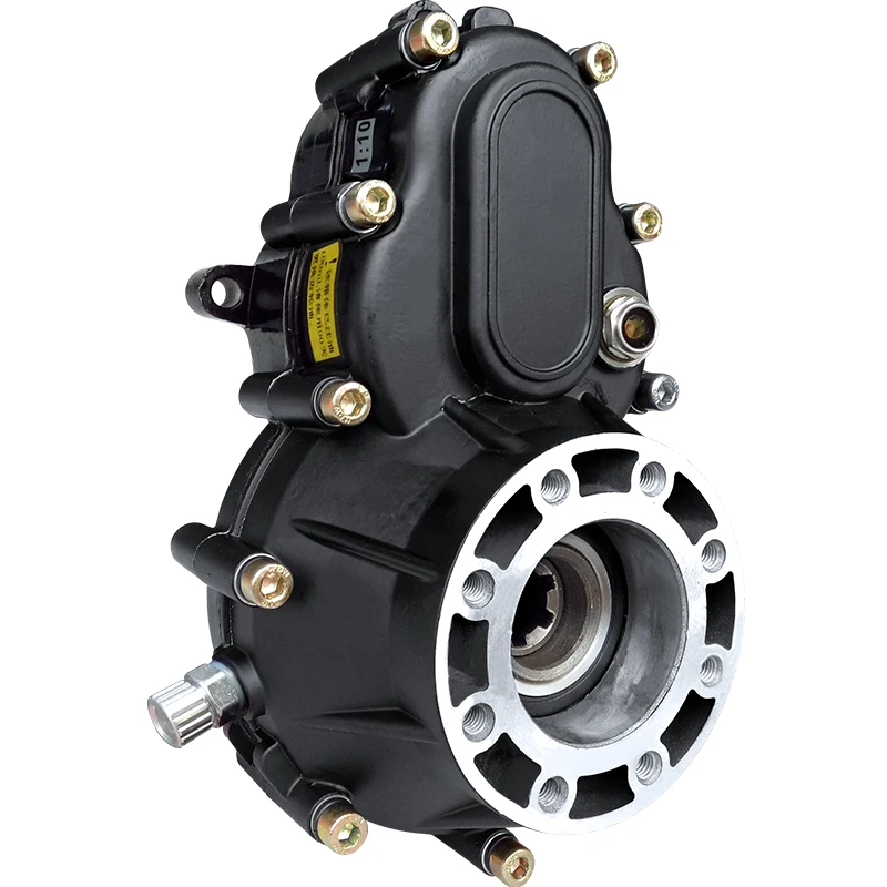 Electric tricycle differential, tooth pack assembly, differential pack, split high power, reduction gear box