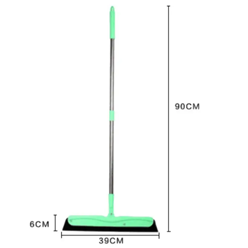 Многофункциональная Швабра для пола с нержавеющей ручкой для удаления пыли и волос, инструмент для очистки стекла, бытовые товары