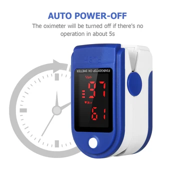

Blood Oxygen Monitor LED display Blood Oxygen Finger Pulse Oximeter Digital Fingertip Oximeter Oxygen Saturation Monitor