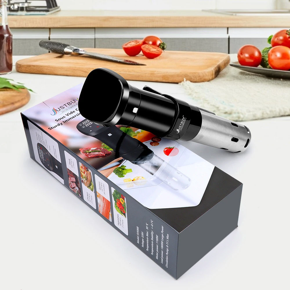 36 Month Warranty 7th Generation IPX7 Waterproof 1800W LCD Touch Sous Vide Cooking Immersion Circulator Slow Cooker Machine