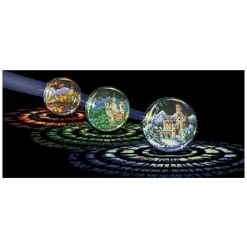 

Magic ball landscape patterns Counted Cross Stitch 11CT 14CT DIY Chinese Cross Stitch Kits Embroidery Needlework Sets