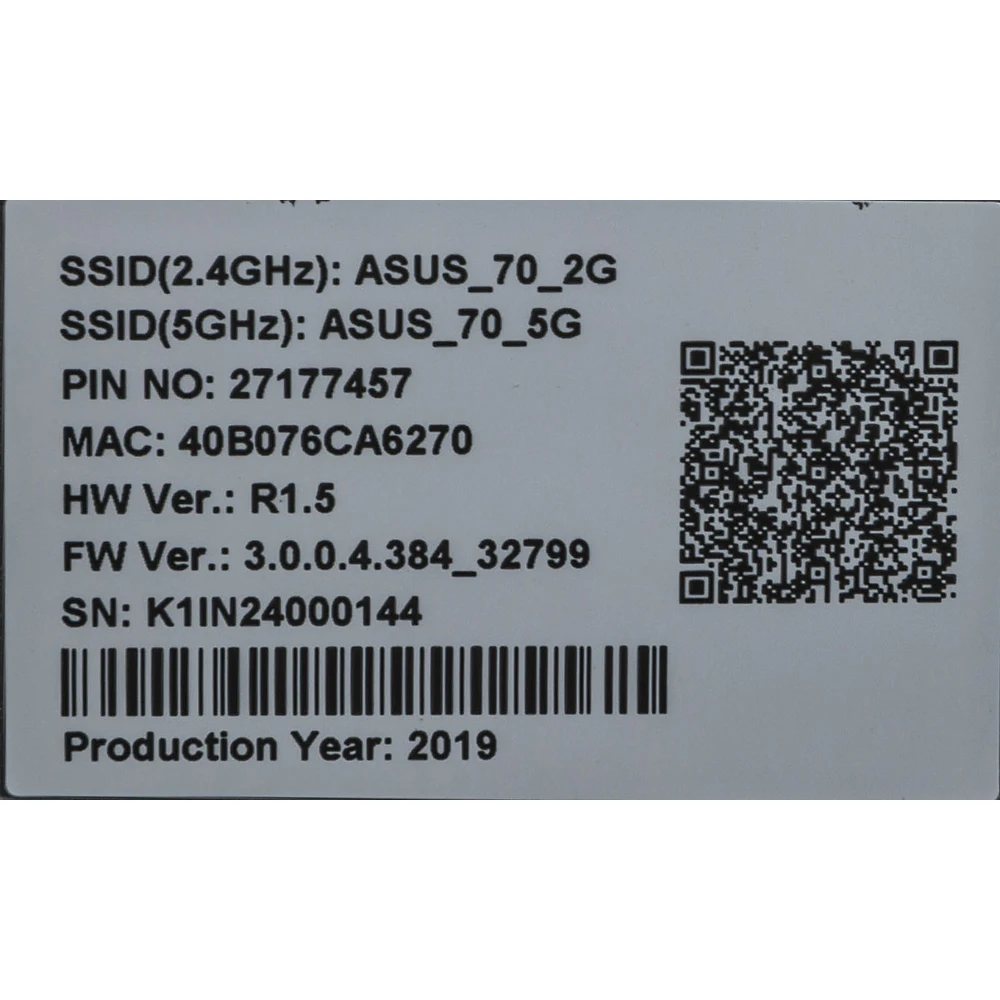 Роутер беспроводной Asus RT-AC86U AC2900 10/100/1000BASE-TX/4G ready черный